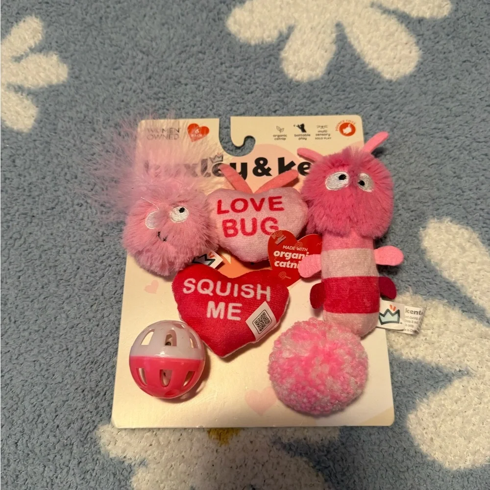 Kong Cat Toy Set - Pink